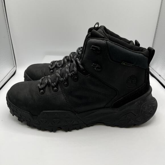 Timberland Men’s Scramble Mid Motion Black Boots size 10.5 - Picture 7 of 8